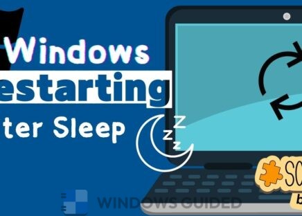 Windows Restarting After Sleep