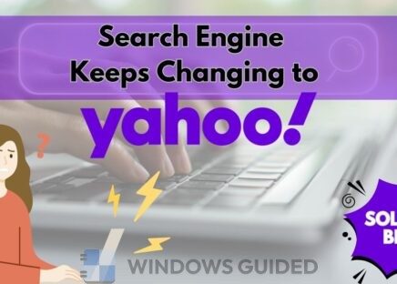 Search Engine Keeps Changing to Yahoo